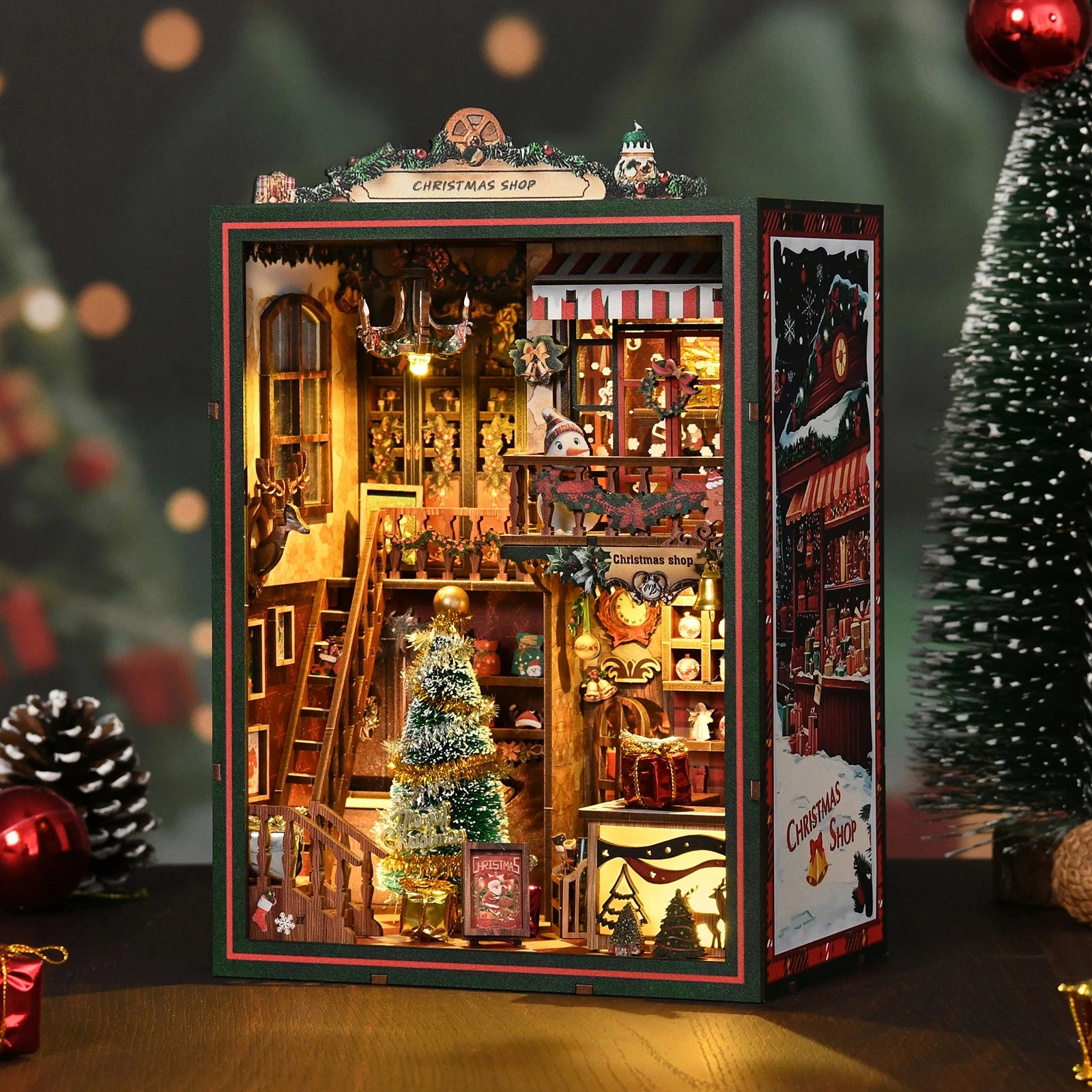 Christmas Shop Music Box